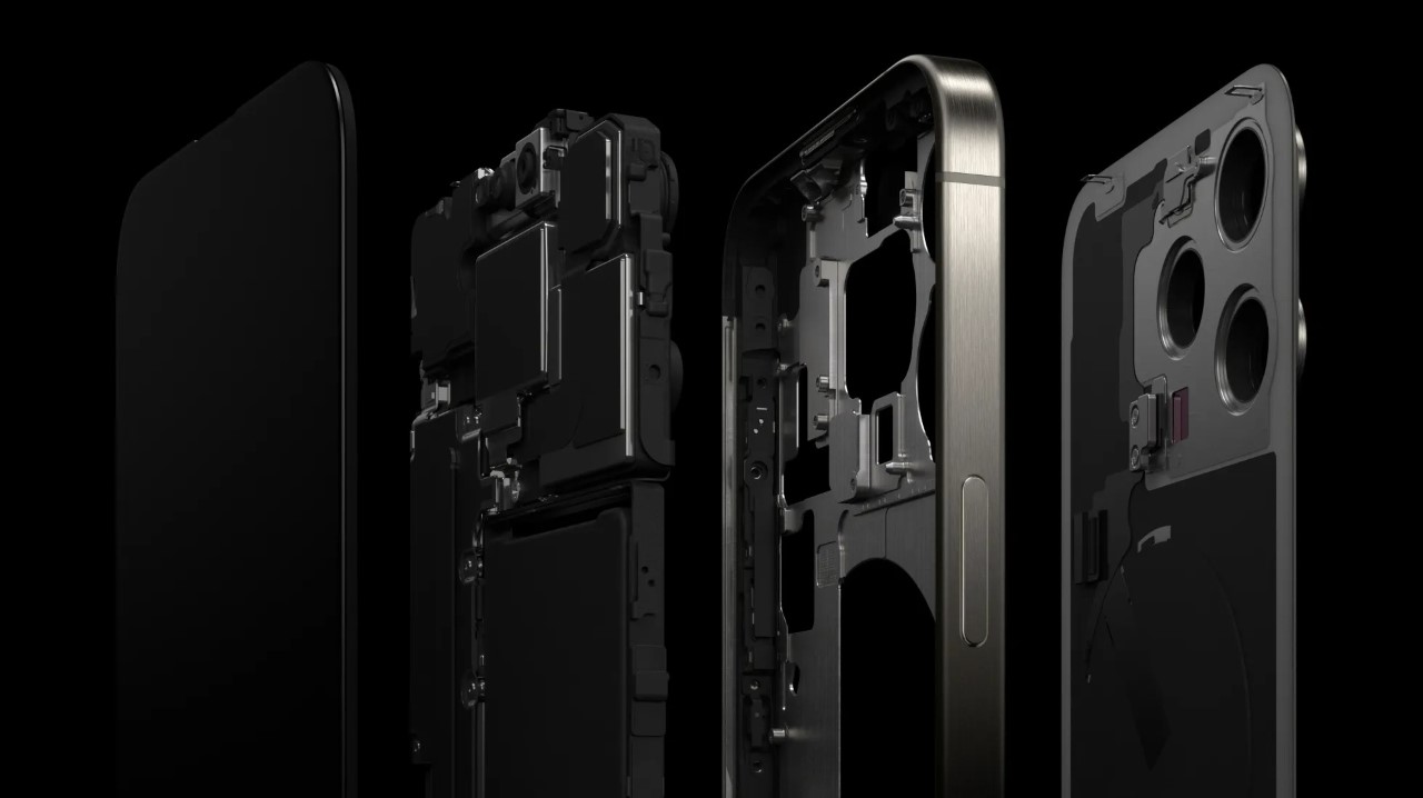Chất liệu titan trên iPhone 15 Pro cực bền, nhẹ và chống ăn mòn